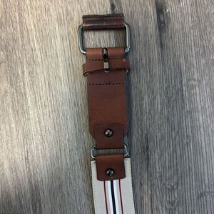 Burberry Vintage Striped Belt Women’s 4